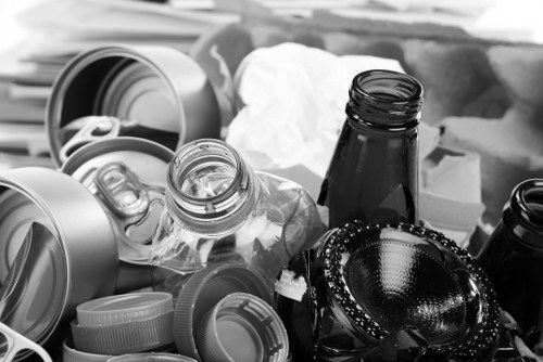 Team preparing for a house clearance with safety equipment